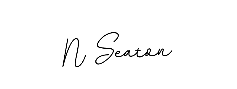 Check out images of Autograph of N Seaton name. Actor N Seaton Signature Style. BallpointsItalic-DORy9 is a professional sign style online. N Seaton signature style 11 images and pictures png