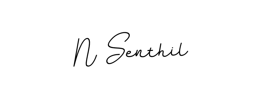 This is the best signature style for the N Senthil name. Also you like these signature font (BallpointsItalic-DORy9). Mix name signature. N Senthil signature style 11 images and pictures png