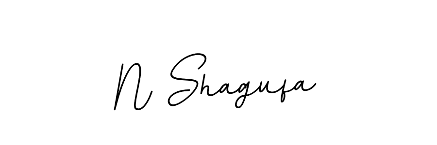 N Shagufa stylish signature style. Best Handwritten Sign (BallpointsItalic-DORy9) for my name. Handwritten Signature Collection Ideas for my name N Shagufa. N Shagufa signature style 11 images and pictures png