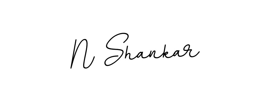 Make a beautiful signature design for name N Shankar. With this signature (BallpointsItalic-DORy9) style, you can create a handwritten signature for free. N Shankar signature style 11 images and pictures png