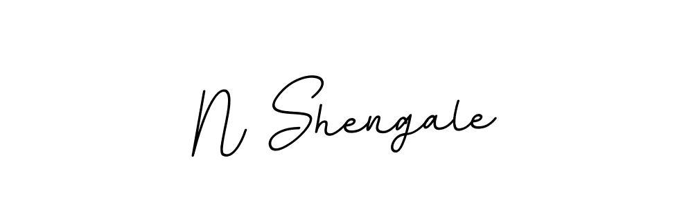 Also we have N Shengale name is the best signature style. Create professional handwritten signature collection using BallpointsItalic-DORy9 autograph style. N Shengale signature style 11 images and pictures png