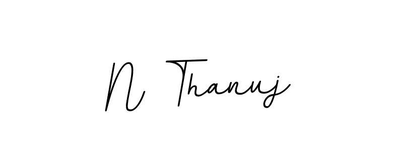 Similarly BallpointsItalic-DORy9 is the best handwritten signature design. Signature creator online .You can use it as an online autograph creator for name N Thanuj. N Thanuj signature style 11 images and pictures png