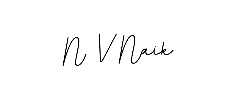 How to make N V Naik signature? BallpointsItalic-DORy9 is a professional autograph style. Create handwritten signature for N V Naik name. N V Naik signature style 11 images and pictures png