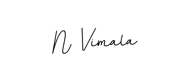 Also we have N Vimala name is the best signature style. Create professional handwritten signature collection using BallpointsItalic-DORy9 autograph style. N Vimala signature style 11 images and pictures png