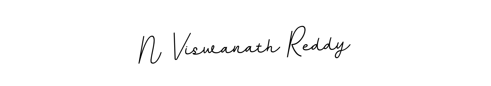 Use a signature maker to create a handwritten signature online. With this signature software, you can design (BallpointsItalic-DORy9) your own signature for name N Viswanath Reddy. N Viswanath Reddy signature style 11 images and pictures png