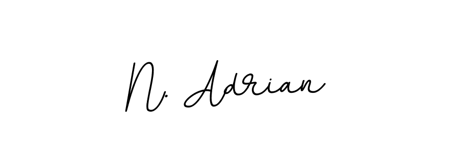 BallpointsItalic-DORy9 is a professional signature style that is perfect for those who want to add a touch of class to their signature. It is also a great choice for those who want to make their signature more unique. Get N. Adrian name to fancy signature for free. N. Adrian signature style 11 images and pictures png