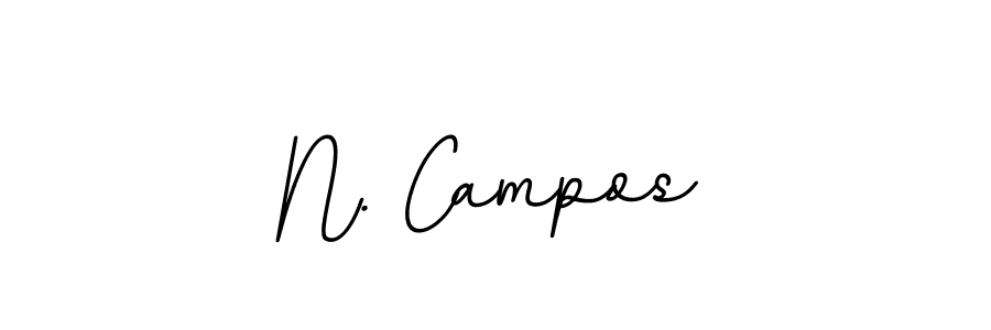 Also we have N. Campos name is the best signature style. Create professional handwritten signature collection using BallpointsItalic-DORy9 autograph style. N. Campos signature style 11 images and pictures png