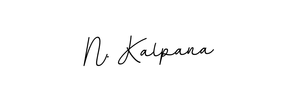 BallpointsItalic-DORy9 is a professional signature style that is perfect for those who want to add a touch of class to their signature. It is also a great choice for those who want to make their signature more unique. Get N. Kalpana name to fancy signature for free. N. Kalpana signature style 11 images and pictures png