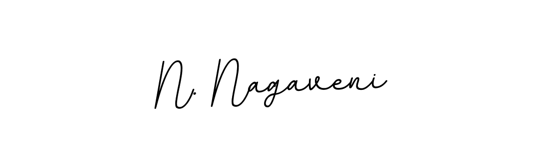 N. Nagaveni stylish signature style. Best Handwritten Sign (BallpointsItalic-DORy9) for my name. Handwritten Signature Collection Ideas for my name N. Nagaveni. N. Nagaveni signature style 11 images and pictures png