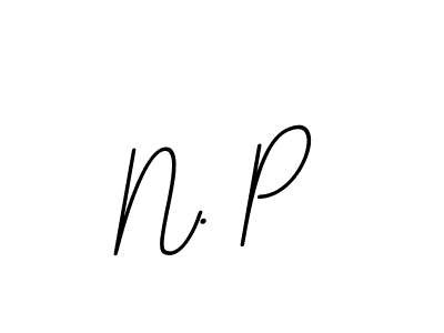 N. P stylish signature style. Best Handwritten Sign (BallpointsItalic-DORy9) for my name. Handwritten Signature Collection Ideas for my name N. P. N. P signature style 11 images and pictures png