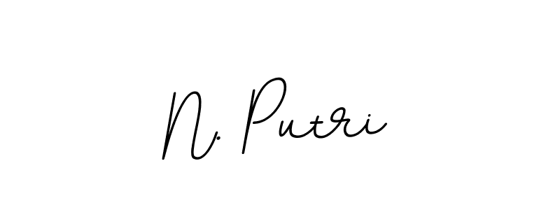 It looks lik you need a new signature style for name N. Putri. Design unique handwritten (BallpointsItalic-DORy9) signature with our free signature maker in just a few clicks. N. Putri signature style 11 images and pictures png