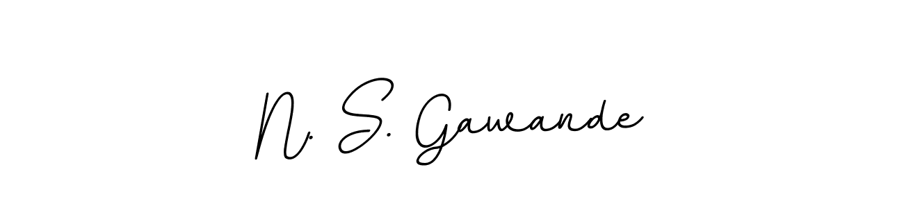 if you are searching for the best signature style for your name N. S. Gawande. so please give up your signature search. here we have designed multiple signature styles  using BallpointsItalic-DORy9. N. S. Gawande signature style 11 images and pictures png