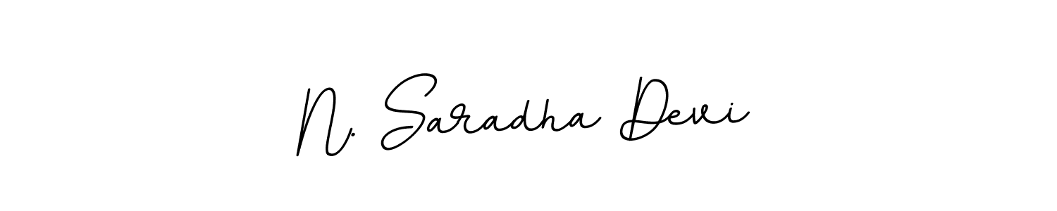 This is the best signature style for the N. Saradha Devi name. Also you like these signature font (BallpointsItalic-DORy9). Mix name signature. N. Saradha Devi signature style 11 images and pictures png