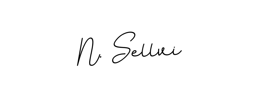 Create a beautiful signature design for name N. Sellvi. With this signature (BallpointsItalic-DORy9) fonts, you can make a handwritten signature for free. N. Sellvi signature style 11 images and pictures png