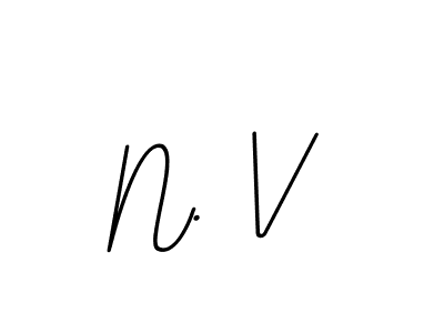 Make a beautiful signature design for name N. V. Use this online signature maker to create a handwritten signature for free. N. V signature style 11 images and pictures png