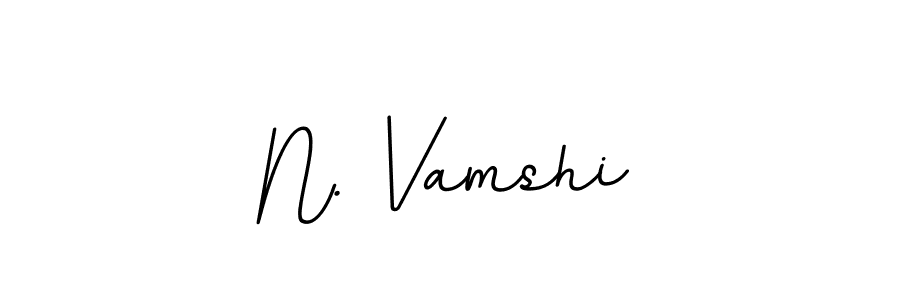 Also we have N. Vamshi name is the best signature style. Create professional handwritten signature collection using BallpointsItalic-DORy9 autograph style. N. Vamshi signature style 11 images and pictures png