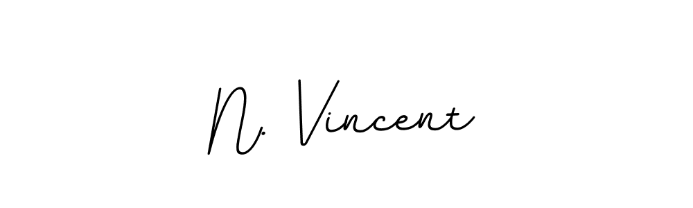 Also You can easily find your signature by using the search form. We will create N. Vincent name handwritten signature images for you free of cost using BallpointsItalic-DORy9 sign style. N. Vincent signature style 11 images and pictures png