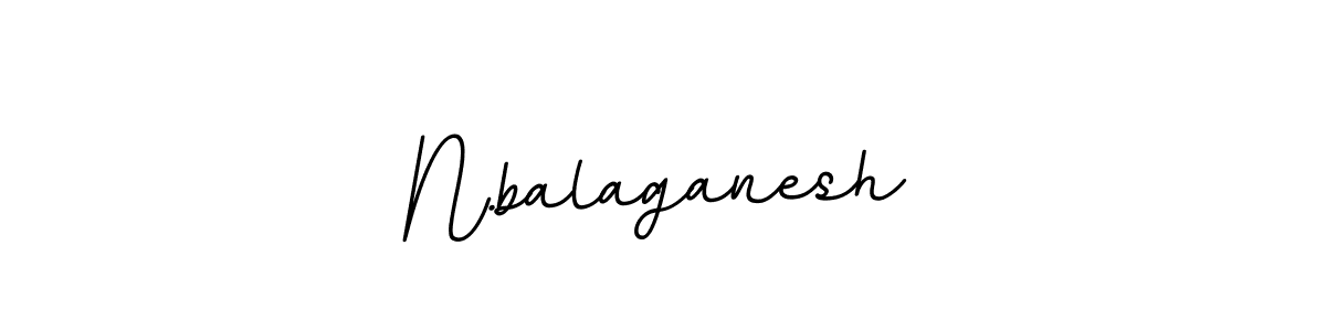 Create a beautiful signature design for name N.balaganesh. With this signature (BallpointsItalic-DORy9) fonts, you can make a handwritten signature for free. N.balaganesh signature style 11 images and pictures png