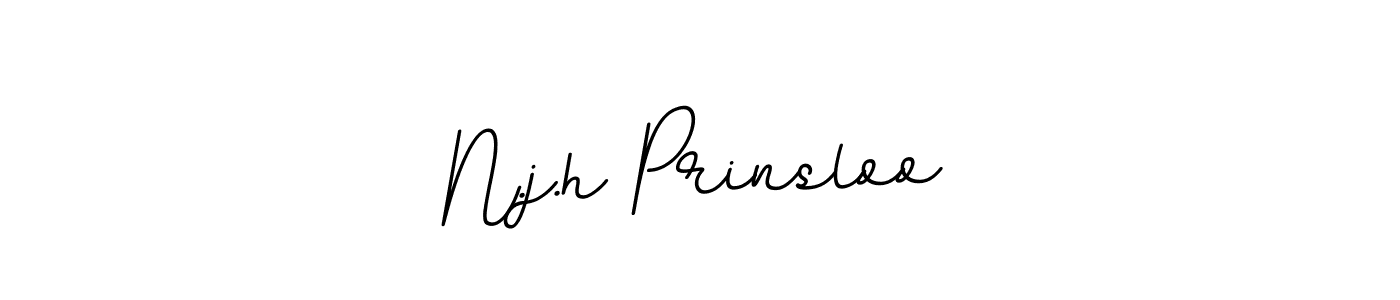 How to make N.j.h Prinsloo signature? BallpointsItalic-DORy9 is a professional autograph style. Create handwritten signature for N.j.h Prinsloo name. N.j.h Prinsloo signature style 11 images and pictures png