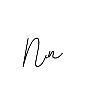 N.n stylish signature style. Best Handwritten Sign (BallpointsItalic-DORy9) for my name. Handwritten Signature Collection Ideas for my name N.n. N.n signature style 11 images and pictures png