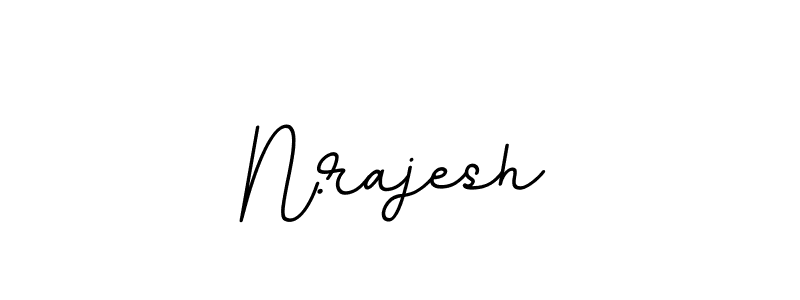 You should practise on your own different ways (BallpointsItalic-DORy9) to write your name (N.rajesh) in signature. don't let someone else do it for you. N.rajesh signature style 11 images and pictures png