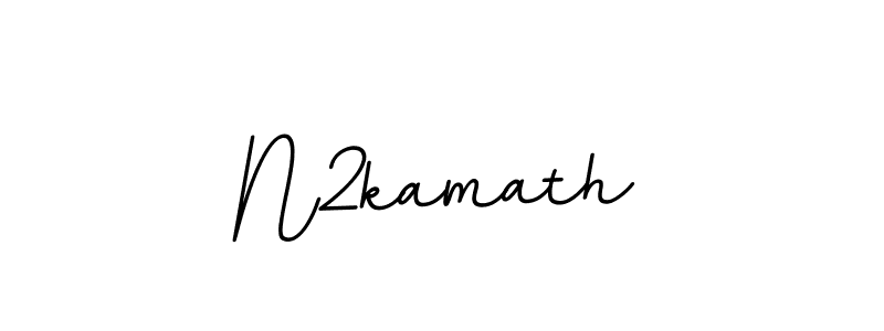 How to make N2kamath signature? BallpointsItalic-DORy9 is a professional autograph style. Create handwritten signature for N2kamath name. N2kamath signature style 11 images and pictures png