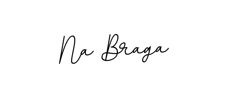 Na Braga stylish signature style. Best Handwritten Sign (BallpointsItalic-DORy9) for my name. Handwritten Signature Collection Ideas for my name Na Braga. Na Braga signature style 11 images and pictures png