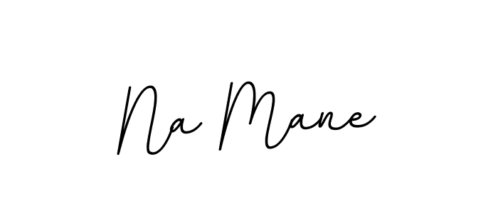 Design your own signature with our free online signature maker. With this signature software, you can create a handwritten (BallpointsItalic-DORy9) signature for name Na Mane. Na Mane signature style 11 images and pictures png