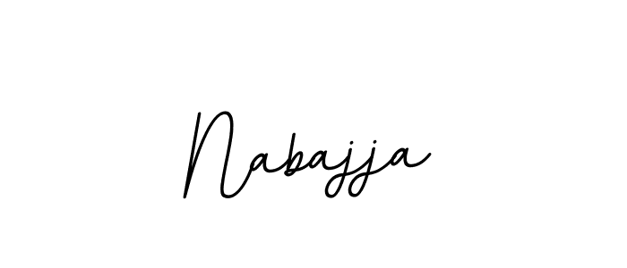 Here are the top 10 professional signature styles for the name Nabajja. These are the best autograph styles you can use for your name. Nabajja signature style 11 images and pictures png