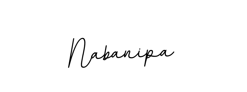 Create a beautiful signature design for name Nabanipa. With this signature (BallpointsItalic-DORy9) fonts, you can make a handwritten signature for free. Nabanipa signature style 11 images and pictures png
