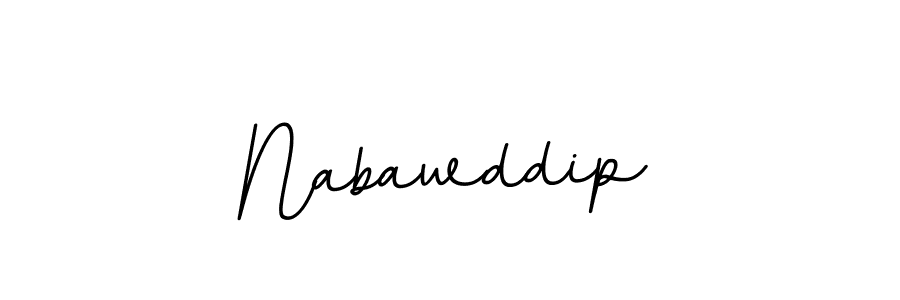 It looks lik you need a new signature style for name Nabawddip. Design unique handwritten (BallpointsItalic-DORy9) signature with our free signature maker in just a few clicks. Nabawddip signature style 11 images and pictures png