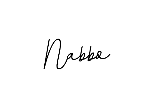 Also we have Nabbo name is the best signature style. Create professional handwritten signature collection using BallpointsItalic-DORy9 autograph style. Nabbo signature style 11 images and pictures png