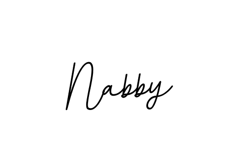 How to Draw Nabby signature style? BallpointsItalic-DORy9 is a latest design signature styles for name Nabby. Nabby signature style 11 images and pictures png