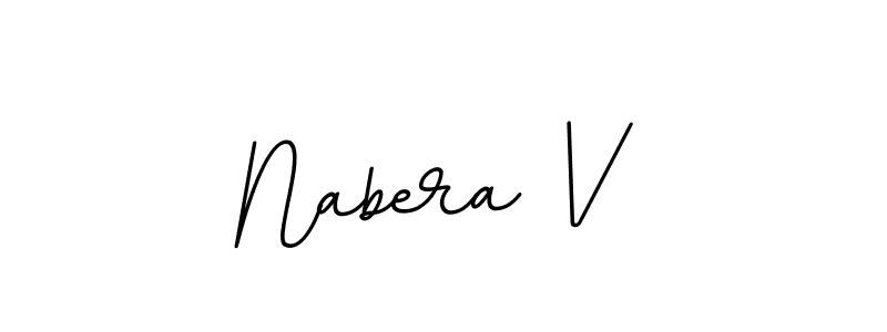 How to make Nabera V signature? BallpointsItalic-DORy9 is a professional autograph style. Create handwritten signature for Nabera V name. Nabera V signature style 11 images and pictures png