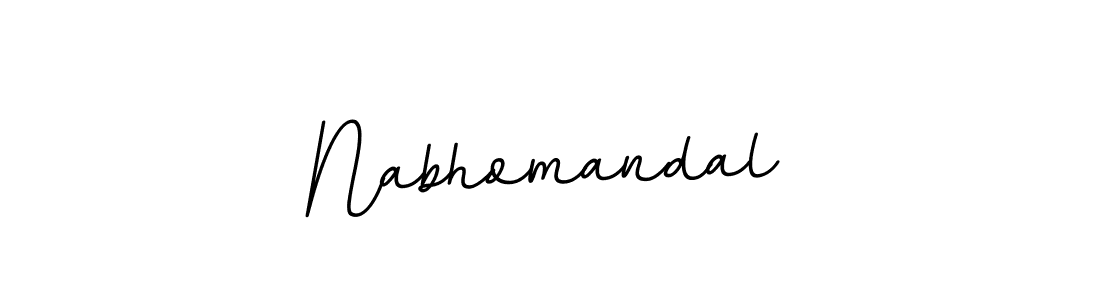 Nabhomandal stylish signature style. Best Handwritten Sign (BallpointsItalic-DORy9) for my name. Handwritten Signature Collection Ideas for my name Nabhomandal. Nabhomandal signature style 11 images and pictures png