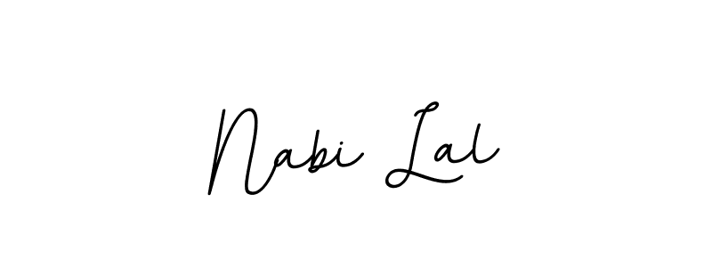 It looks lik you need a new signature style for name Nabi Lal. Design unique handwritten (BallpointsItalic-DORy9) signature with our free signature maker in just a few clicks. Nabi Lal signature style 11 images and pictures png