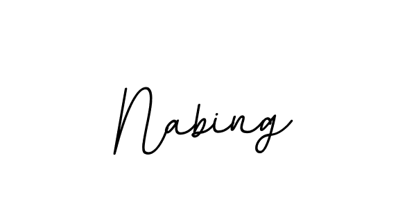 Here are the top 10 professional signature styles for the name Nabing. These are the best autograph styles you can use for your name. Nabing signature style 11 images and pictures png