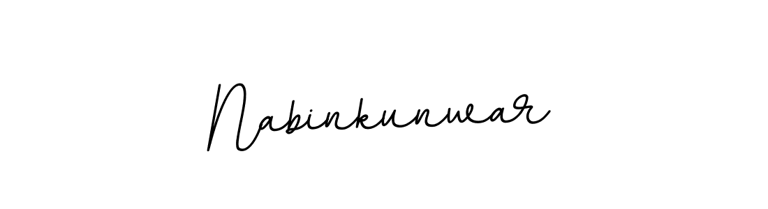 The best way (BallpointsItalic-DORy9) to make a short signature is to pick only two or three words in your name. The name Nabinkunwar include a total of six letters. For converting this name. Nabinkunwar signature style 11 images and pictures png