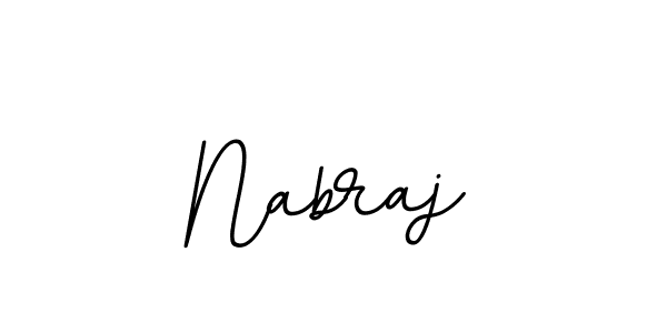 Make a beautiful signature design for name Nabraj. With this signature (BallpointsItalic-DORy9) style, you can create a handwritten signature for free. Nabraj signature style 11 images and pictures png