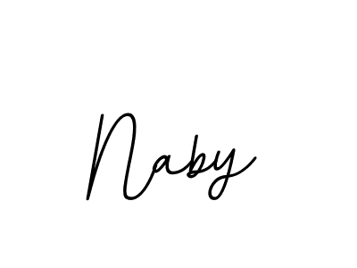 It looks lik you need a new signature style for name Naby. Design unique handwritten (BallpointsItalic-DORy9) signature with our free signature maker in just a few clicks. Naby signature style 11 images and pictures png