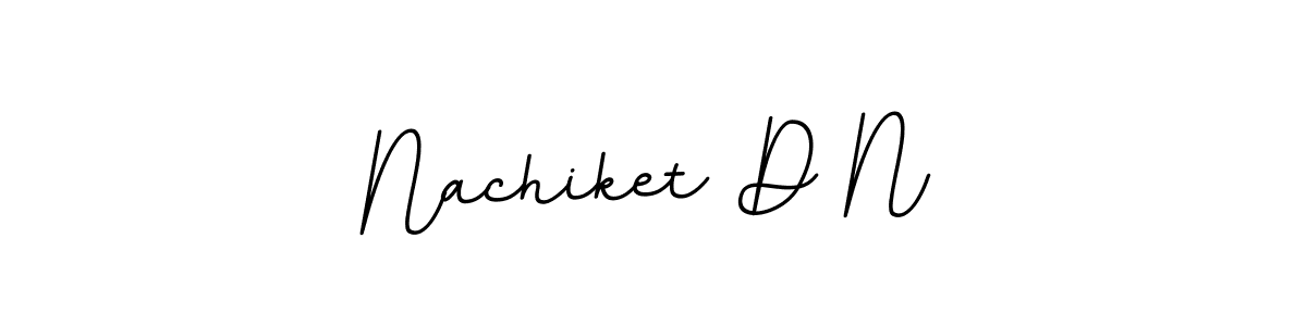 Also we have Nachiket D N name is the best signature style. Create professional handwritten signature collection using BallpointsItalic-DORy9 autograph style. Nachiket D N signature style 11 images and pictures png