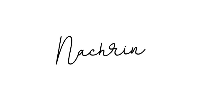 Use a signature maker to create a handwritten signature online. With this signature software, you can design (BallpointsItalic-DORy9) your own signature for name Nachrin. Nachrin signature style 11 images and pictures png