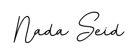 Enhance your business communications with Nada Seid signature in BallpointsItalic-DORy9 lettering. Clean, modern, and universally compatible. Nada Seid signature style 11 images and pictures png