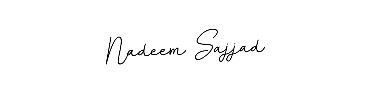Also we have Nadeem Sajjad name is the best signature style. Create professional handwritten signature collection using BallpointsItalic-DORy9 autograph style. Nadeem Sajjad signature style 11 images and pictures png