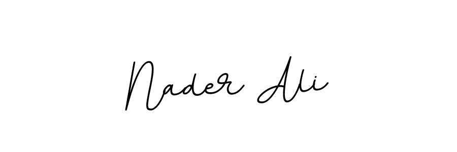Use a signature maker to create a handwritten signature online. With this signature software, you can design (BallpointsItalic-DORy9) your own signature for name Nader Ali. Nader Ali signature style 11 images and pictures png