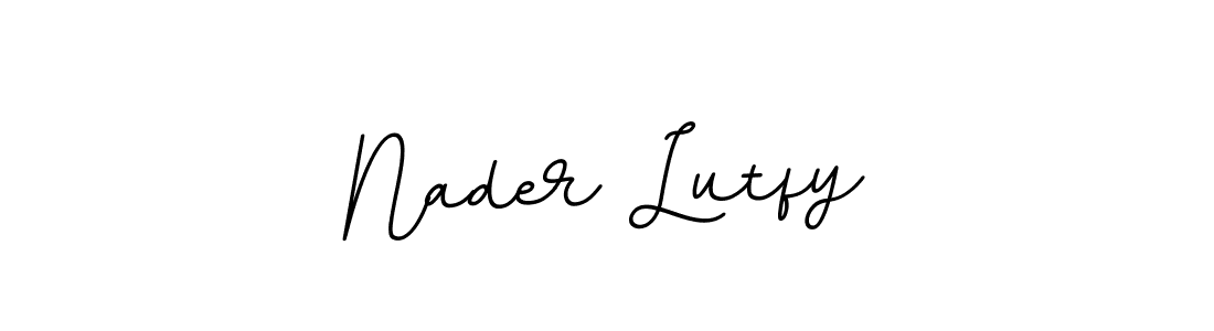 This is the best signature style for the Nader Lutfy name. Also you like these signature font (BallpointsItalic-DORy9). Mix name signature. Nader Lutfy signature style 11 images and pictures png