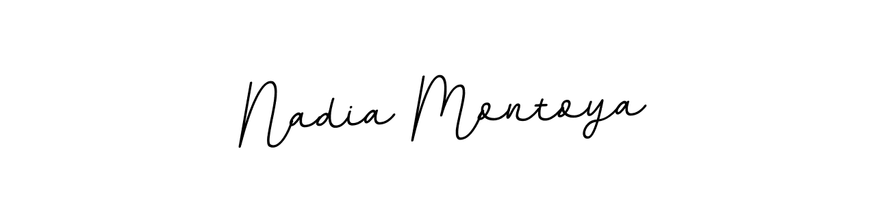 Similarly BallpointsItalic-DORy9 is the best handwritten signature design. Signature creator online .You can use it as an online autograph creator for name Nadia Montoya. Nadia Montoya signature style 11 images and pictures png