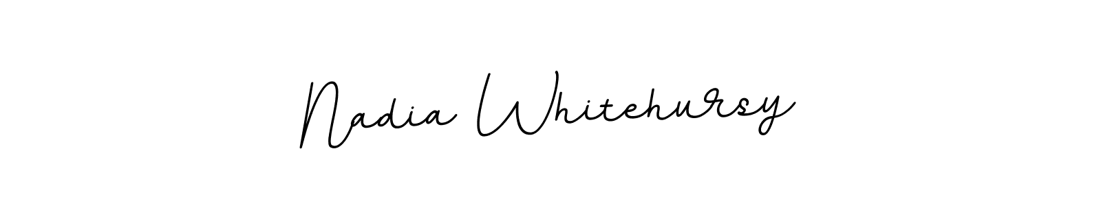 It looks lik you need a new signature style for name Nadia Whitehursy. Design unique handwritten (BallpointsItalic-DORy9) signature with our free signature maker in just a few clicks. Nadia Whitehursy signature style 11 images and pictures png