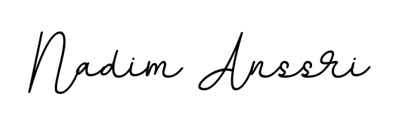 Enhance your business communications with Nadim Anssri signature in BallpointsItalic-DORy9 lettering. Clean, modern, and universally compatible. Nadim Anssri signature style 11 images and pictures png