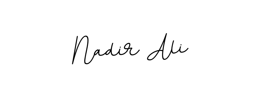 How to make Nadir Ali signature? BallpointsItalic-DORy9 is a professional autograph style. Create handwritten signature for Nadir Ali name. Nadir Ali signature style 11 images and pictures png